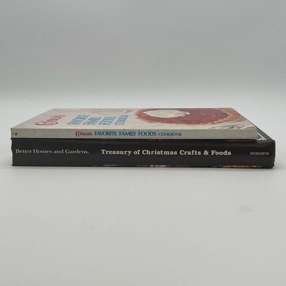 BETTER HOMES AND GARDENS CRISCO'S 2 Book Set Treasury Christmas Crafts & Foods - Picture 6 of 16